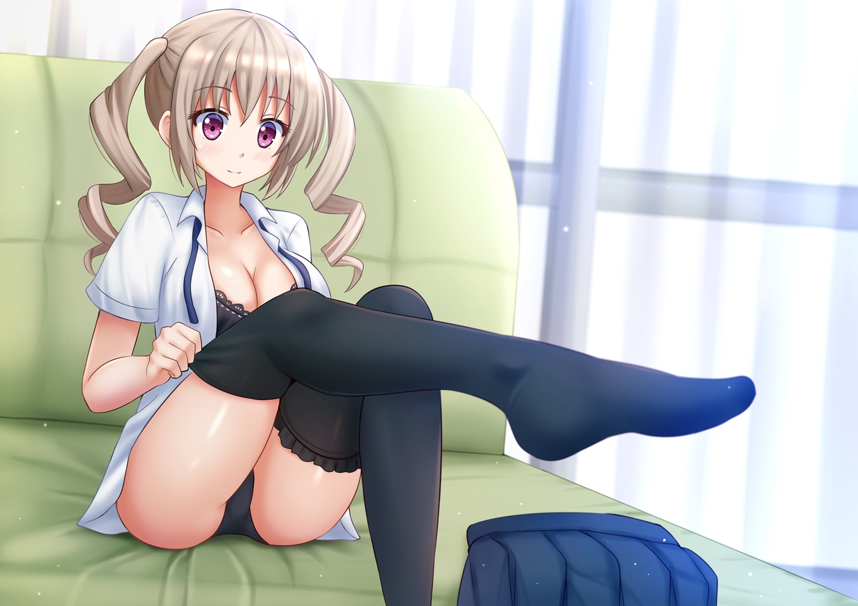 ニーソックス　Part 42 [無断転載禁止]©bbspink.com	->画像>1566枚 