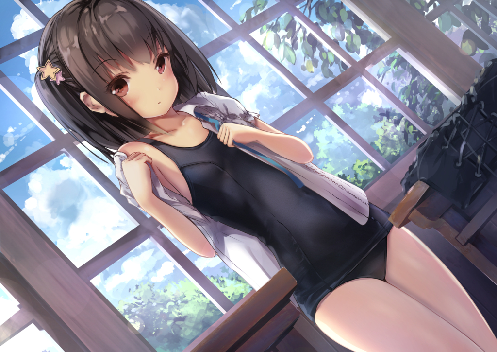 スクール水着＠半角二次元84 [無断転載禁止]©bbspink.com	->画像>700枚 